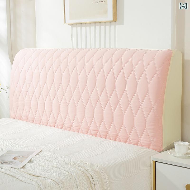 ベッド　カバー　 フル カバー ベッド ヘッド 湾曲 した ソフト 木製 ユニバーサル 厚手 背もたれ クッ..