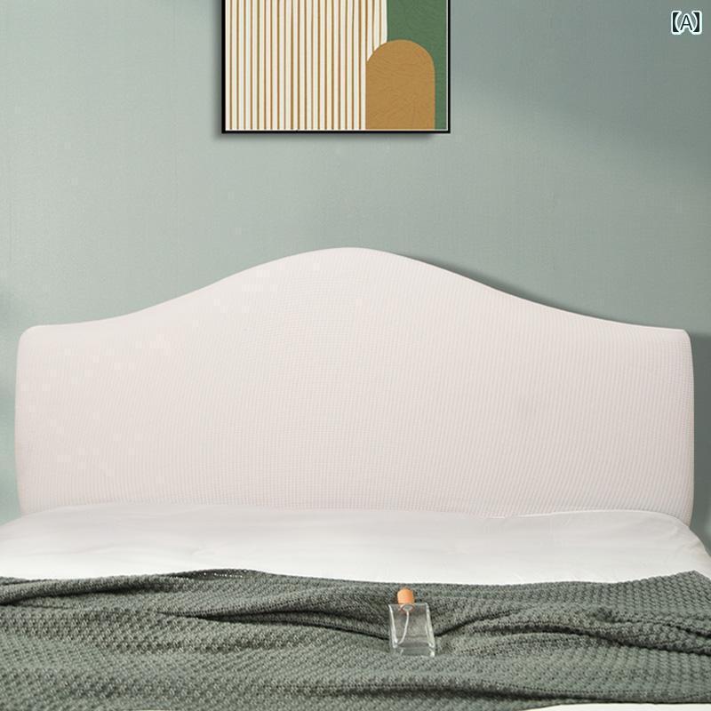 ベッド　カバー　 木製 ベッド サイド カバー 湾曲 した クッション 醜い アーティファクト 昔ながらの..