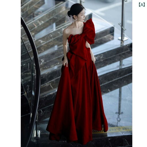 赤いドレス レディース トースト ドレス 花嫁の モーニング ガウン ワイン レッドの 婚約 イブニングドレス ハイエンド 軽い パーティー 帰宅時の カジュアルウェア 赤いドレス レディース トースト ドレス 花嫁の モーニング ガウン ワイン レッドの 婚約 イブニングドレス ハイエンド 軽い パーティー 帰宅時の カジュアルウェア