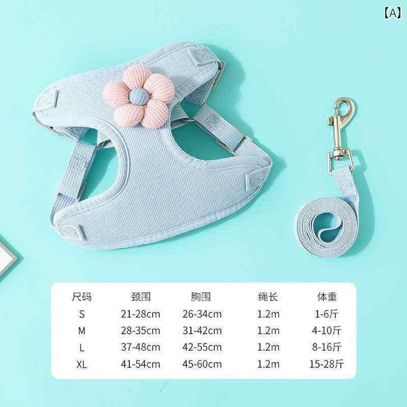 わんちゃん　ハーネス　かわいい サモエド 専用 牽引 ロープ 胸部 バック 犬用 ウォーキング チェーン ..