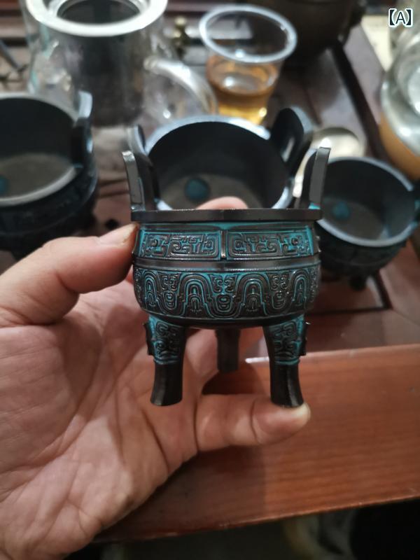 アンティーク 雑貨 飾り 銅 素材 Da Ke Ding アンティークブロンズ 家庭用 ポーチ ワイン キャビネット デスク Bogu 棚 装飾品