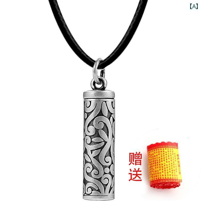 ペンダント ネックレス アクセサリー 99 スター リング シルバーの アラベスク レトロ ペンダント 男女..