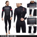マリンスポーツ スーツ 水着 3 / 5 MM 厚手 裏起毛 暖かい ワンピース ダイビング スーツ メンズ ディープ シュノーケリング サーフィン 日焼け防止...