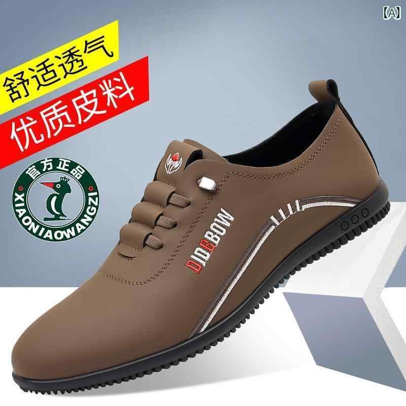 ビジネス 革靴 シューズメンズ 100 % 牛革 Oulen Woodpecker メンズシューズ 2024 メンズ 革 スポーツ ..