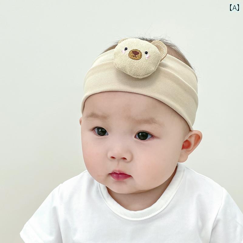 赤ちゃん　帽子　ベビー ベビー 帽子 夏用 薄手 0 ～ 3ヶ月 ヘッド バンド 泉 門 6ヶ月 新生児 胎児用 ..