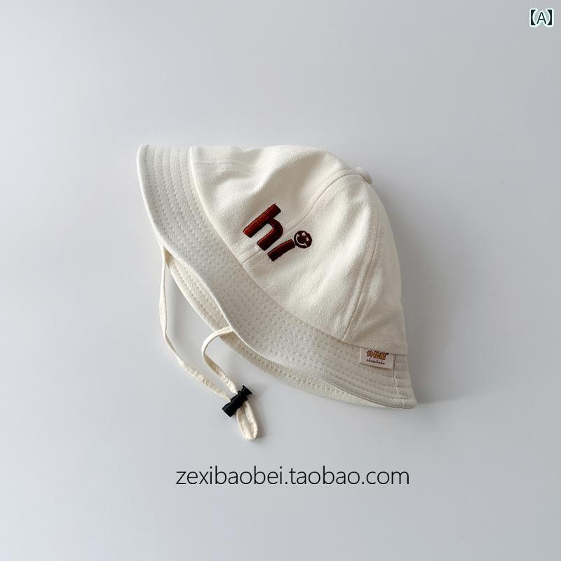 赤ちゃん用　帽子　かわいい ベビー 帽子 春秋 フィッシャーマン ハット 男女兼用 サンハット 夏用 薄..
