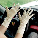 手袋 日よけ 日焼け防止 夏用の 女性用 2本 指 ミディアム 丈 レース 日焼け防止 手袋。 メッシュで 滑り止め ドライビング ライト 通気性に 優れていま...