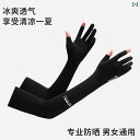 手袋 日よけ 日焼け防止 アイス スリーブ 漏れ 防止 2本 指 手袋 男女兼用 春夏用 日焼け防止 サイクリング用 冷感 運転用 滑り止め ロング メンズ