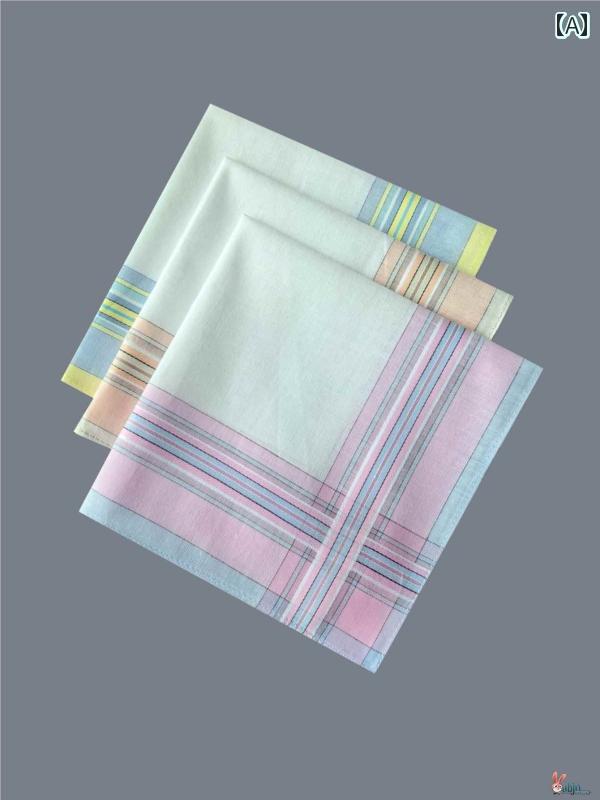 ハンカチ　ハンドタオル 幼少 期の 小さい サイズ レディース 綿 ハンカチ 2024 夏の 薄手 布の メンズ 綿の 柔らかい 昔ながらの 携帯用 四角い タオル