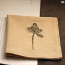 ハンカチ ハンドタオル 蓮 禅 刺繍 ハンカチ 女性用 吸汗 二 層 式 メンズ 四角 スカーフ 誕生日 プレゼント ギフト