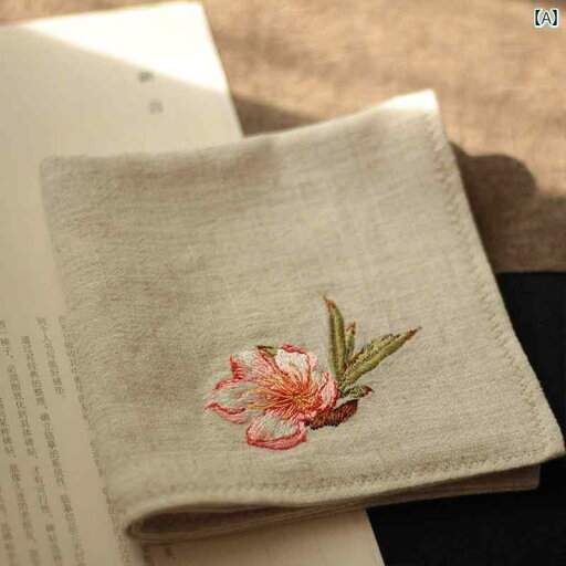 ハンカチ ハンドタオル 桃の 花が 咲く 刺繍入り レディース 携帯 ハンカチ 綿 二 重 誕生日 プレゼント 汗 取り 小判 タオル | ハンカチ ハンドタオル 桃の 花が 咲く 刺繍入り レディース 携帯 ハンカチ 綿 二 重 誕生日 プレゼント 汗 取り 小判 タオル |