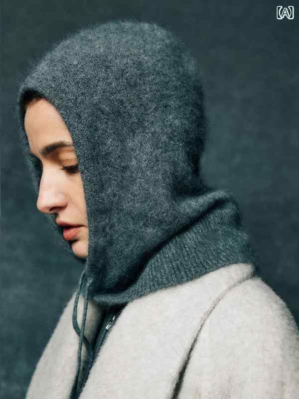 レディース カジュアル 帽子 お 揃いの 逸品！ バラクラバ ハット ニット カシミア レディース 秋 冬 アウター 暖かい 耳 当て 帽子