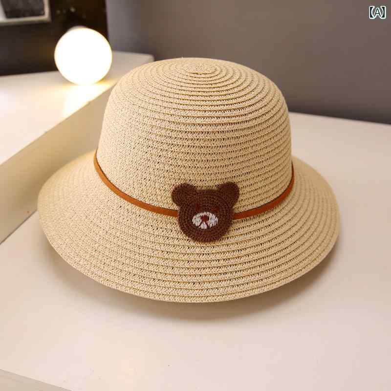 子供用 帽子 麦わら 帽子 男の子用 麦わら 帽子 2024年 新作 子供用 漁師 帽子 編み込み サンハット小..