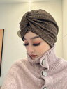 スカーフ 帽子 女性 秋と 冬の スカーフ 帽子 エキゾチックな ニッチな 女性の 帽子 ヘップバーン スタイルの ハゲ ヘッド キャップ 少数 民族の ヘア キャップ レトロな 監禁 帽子