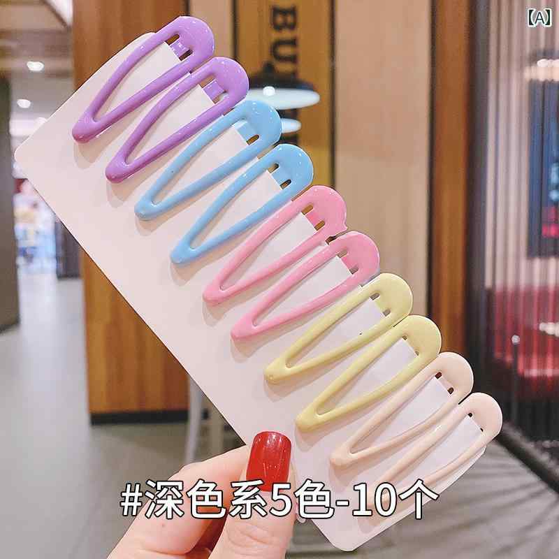 ヘア ピン 女の子用 子供の ヘア ピン 女の子 bb ヘア ピン かわいい 壊れた 髪 前髪 クリップ 頭 飾り..