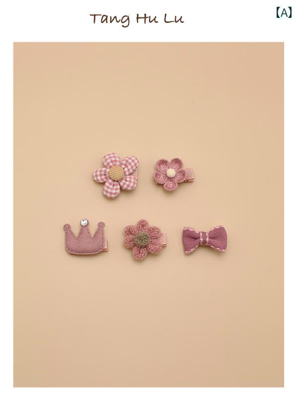 ヘア ピン 女の子用 非常に 軽い ベビー フル クロス ヘア クリップ ベビー ヘア クリップは 髪を 傷つ..