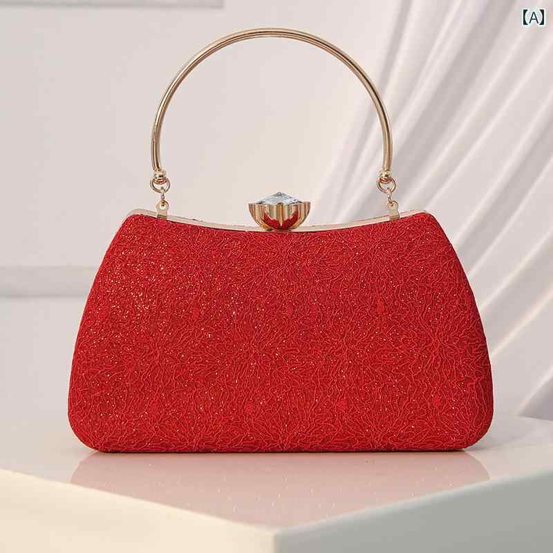 ハンドバッグ レディース 新しい チャイナ ドレス バッグ、 結婚 式、 花嫁、 赤い ハンドバッグ、 幸せな 母親、 結婚 式の 宴会の ハンドバッグ、 宴会 ドレス、 クラッチバッグ