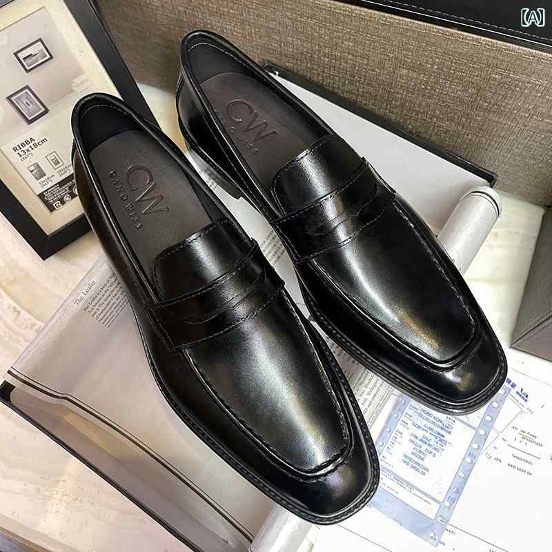 ローファー メンズ シューズ CW 新作 ペニーローファー メンズ本 革 靴 英国製 厚 底 スリッポン フォーマル ビジネス カジュアル スリッポン 高級