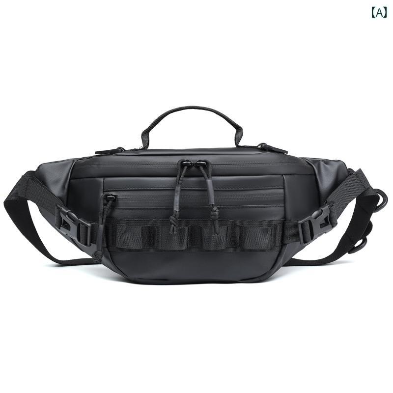 メンズ ショルダーバッグ 多 機能 チェスト バッグ Luya バッグ メンズと レディースの メッセンジャーバッグ 2024 ハイキング 携帯 電話 バッグ アウトドア 旅行 バッグ スポーツ ウエスト バッグ