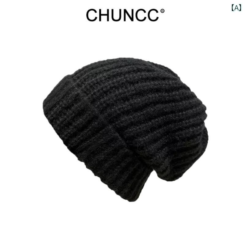 帽子 メンズ 防寒 帽子 メンズ 冬大 頭 囲 ニット 帽 メンズ 暖かい ウール 帽子 トレンディな 冬 パイル 帽子 メンズ 防寒 帽子 綿 帽子