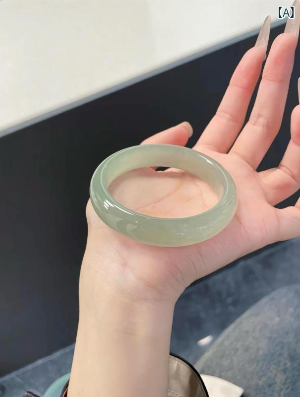 ブレスレット レディース クラシック 天然 アベンチュリン ブレスレット 天 山 翡翠 ブレスレット オイル グリーン ブレスレット レディース 元山 翡翠 ブ...