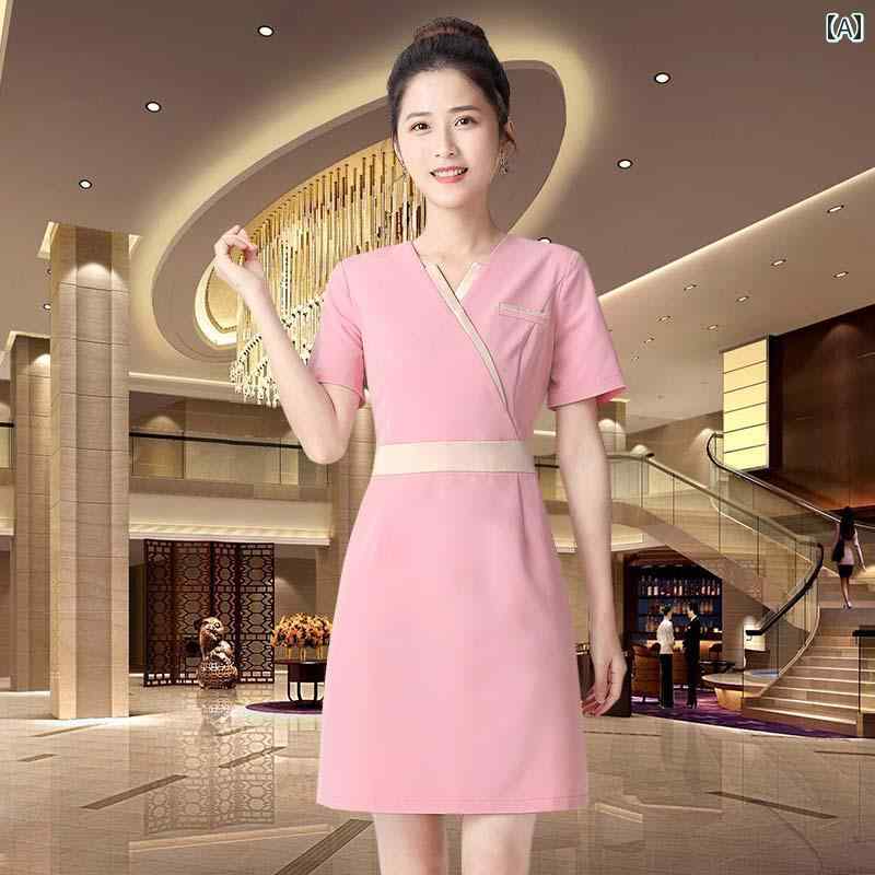 美容院 美容 師 作業 服 女性 高級 美容 室 美容 師 作業 服 女性用 耳 掃除 ショップ 健康 センター ..