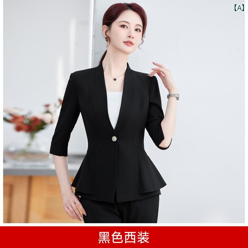 美容院 美容 師 作業 服 女性 ファッション プロフェッショナル レディース スカート スーツ 気質 女神..