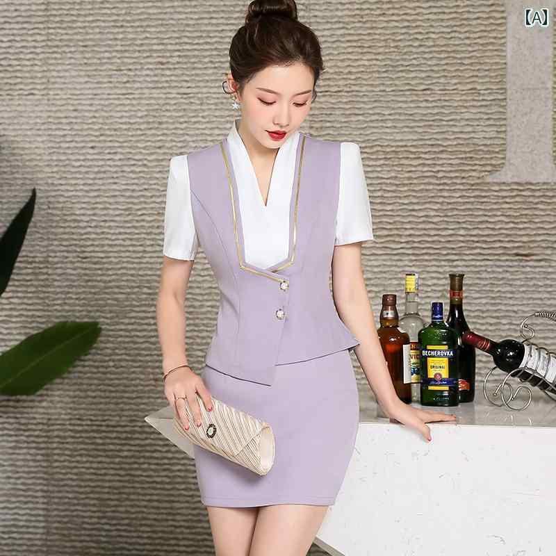 美容院 美容 師 作業 服 女性 ナイトクラブ KTV ウェイター プリンセス ドレス スチュワーデス 制服 女性 スーツ 気質 フットマッサージ 技術者 美容院 作業 服