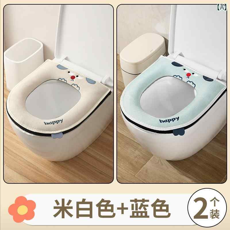 トイレ カバー 2025年新 防水 トイレ シート クッション ユニバーサル 四季 トイレ 家庭用 トイレ クッ..