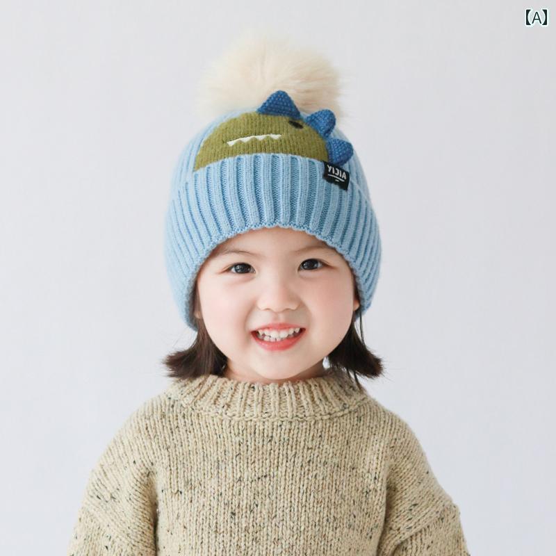 子供用帽子 子供用 ベビー 帽子 秋 冬 男の子 女の子 幼児用 ニット 帽 ウール 帽子 耳あて 防 風 帽子..