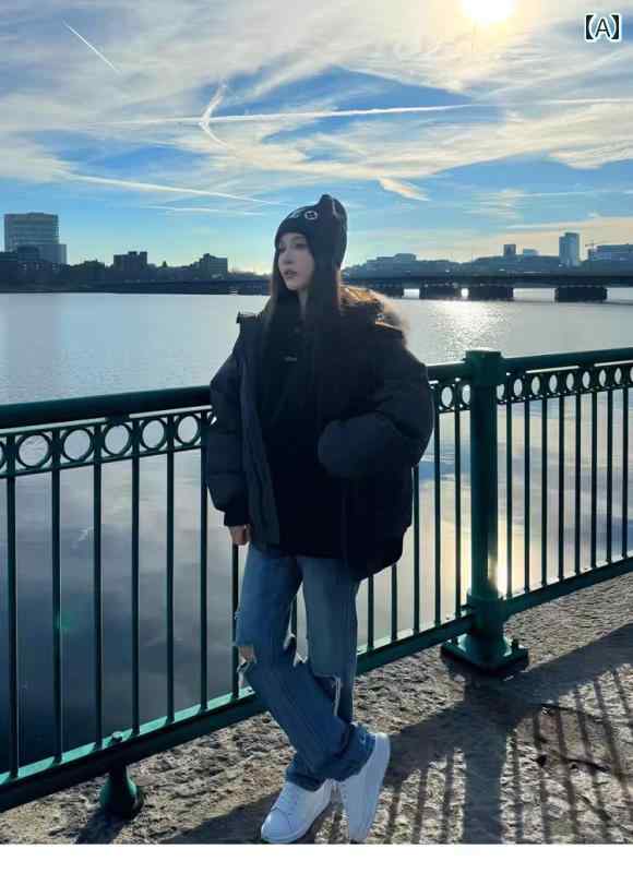 ダウンジャケット レディース 暖かい ダウンジャケット レディース 暖かい 大きい サイズ グース フライト スタッフ ユニフォーム パーカー ダウン ジャケット レディース ショート 2024年 冬 新作 カップル 厚手 暖かい ジャケット メンズ