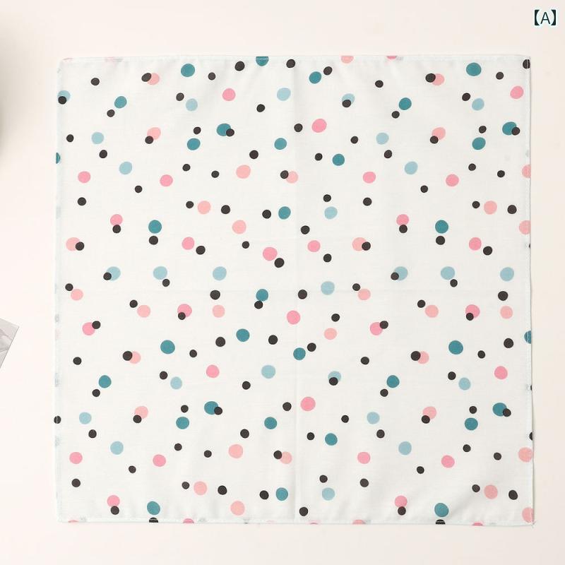 レディース ハンカチ 女性用 純 綿 ハンカチ、 柔らかくて 快適な、 薄い ハンカチ、 昔ながらの 懐かしい 吸 汗性 汗 拭き タオル、 国境を 越えた ホット セール