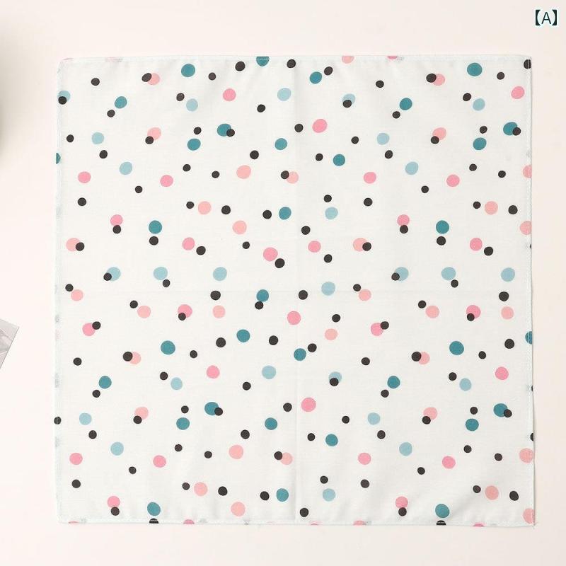 レディース ハンカチ 女性用 純 綿 ハンカチ 昔風 ノスタルジック 薄手 ハンカチ 純 綿 プリント 花柄 ハンドタオル 汗 拭き ハンカチ ギフト