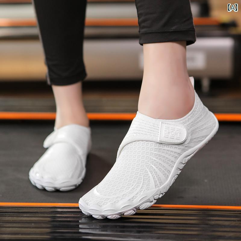 レディース ワークシューズ 女性と 男性の ための 屋内 フィットネスシューズ、 柔らかい 底の 子供用 ..