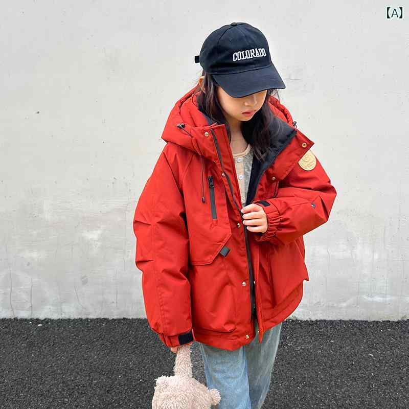 子供用フリースジャケット 男の子 パーカー 男の子と 女の子の ための 子供用 ダウン ジャケット 2024..