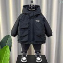 子供用フリースジャケット 男の子 パーカー 子供用 男の子用 厚手 コート 秋 冬 2023 新作 冬用 コットン コート パーカー キルティング 暖かい ジャ...