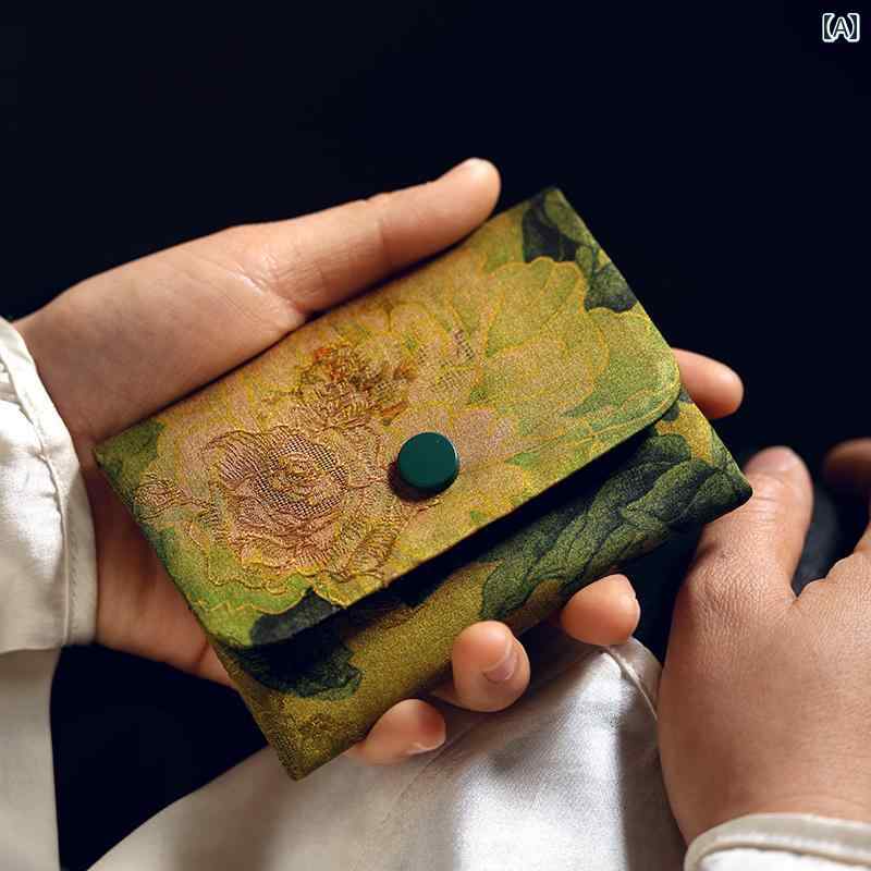 マザーズ ショッピングバッグ Yaji クラッチ 新 中国 風 レトロ 風 Xiangyunsha小 カード バッグ イヤ..