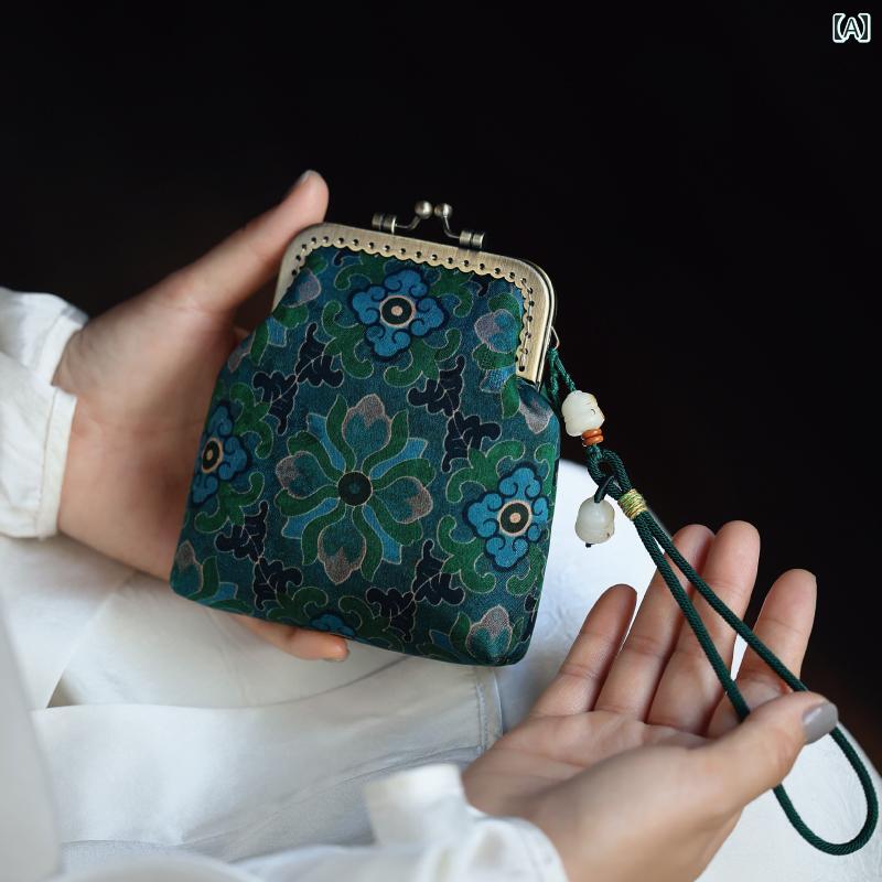 マザーズ ショッピングバッグ ダブル シスターズ オリジナル Xiangyunsha 手持ち 手首小 銭入れ カード..