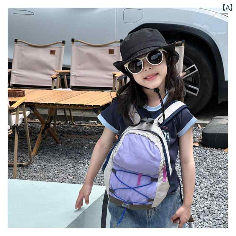子供用リュック 登山 バッグ 子供用 軽量 バック パック 女の子用 幼稚園 少人数 クラス ミニ スクール バッグ 韓国 版 アウトドア バック パック 男性用