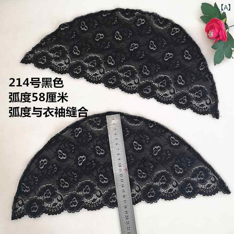 レース手袋 レディース 薄手 大きな ノースリーブ サスペンダー 半 完成 スリーブ 黒 偽 スリーブ レース スプライシング カバー スリーブ 女性用 レース...