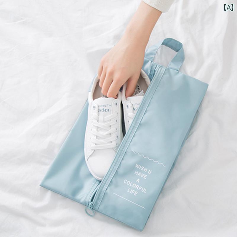 旅行用シューズバッグ 靴の 包装 靴の 収納 袋 旅行用 ポータブル 収納 袋 防 湿 防水 カバー 防塵と ..