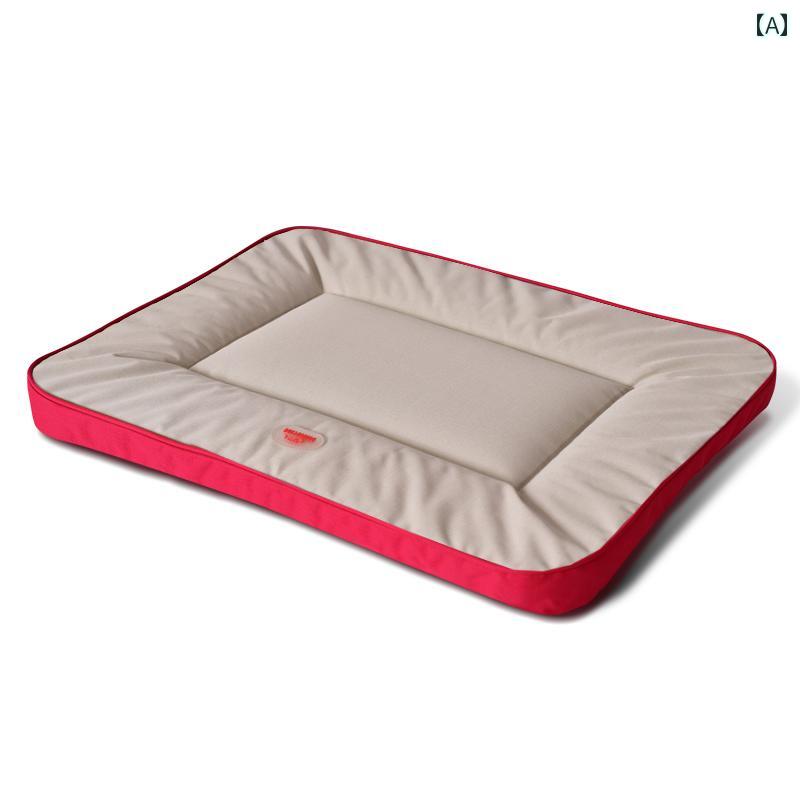 犬用マット オックスフォード 布で 破れにくく、 滑りにくい ペットの 猫と 犬の 睡眠 マット、 プードル、 ビション・ コーギー、 四季 対応の ユニバーサル 犬用 マットレス