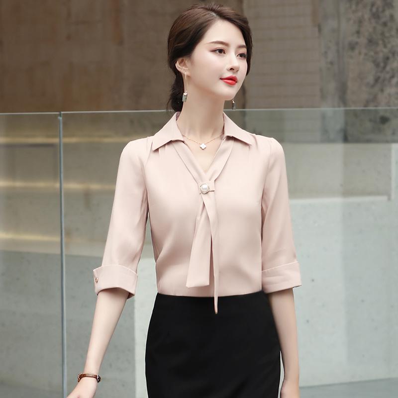 女性用カジュアルスーツ ビジネス スーツ シャツ レディース 夏 2025 新作 面接 フォーマルウェア レディース シフォン ホワイト シャツ スーツ 仕事 着