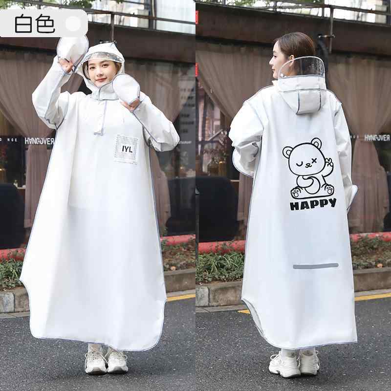 レインコート 電動 車用 女性用 大人用 ロング バー ジョン 全身 防 雨 シングル 取り外し 可能 バッテリー 自転車 2025年 新型 レインコート