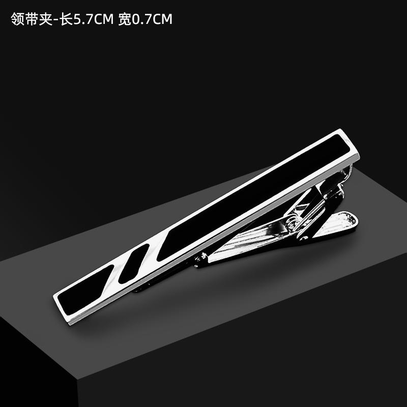 メンズネクタイピン メンズ ネクタイ ピン 2 色 シンプル ビジネス ネクタイ ピン フォーマル クリップ