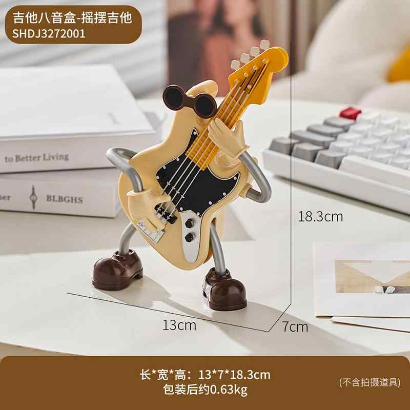 オルゴール 手回し オルゴール 女の子 誕生日 プレゼント ガールフレンド バイオリン ギター モデル デ..