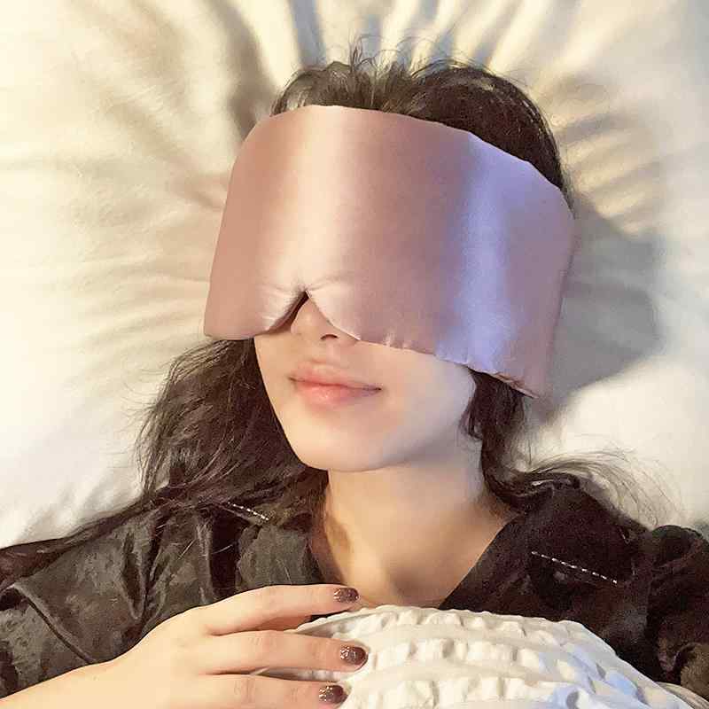 アイマスク 遮光 重力 アイマスク、 シルク アイス シルク アイマスク、 睡眠 補助、 遮 光、 昼 休み..