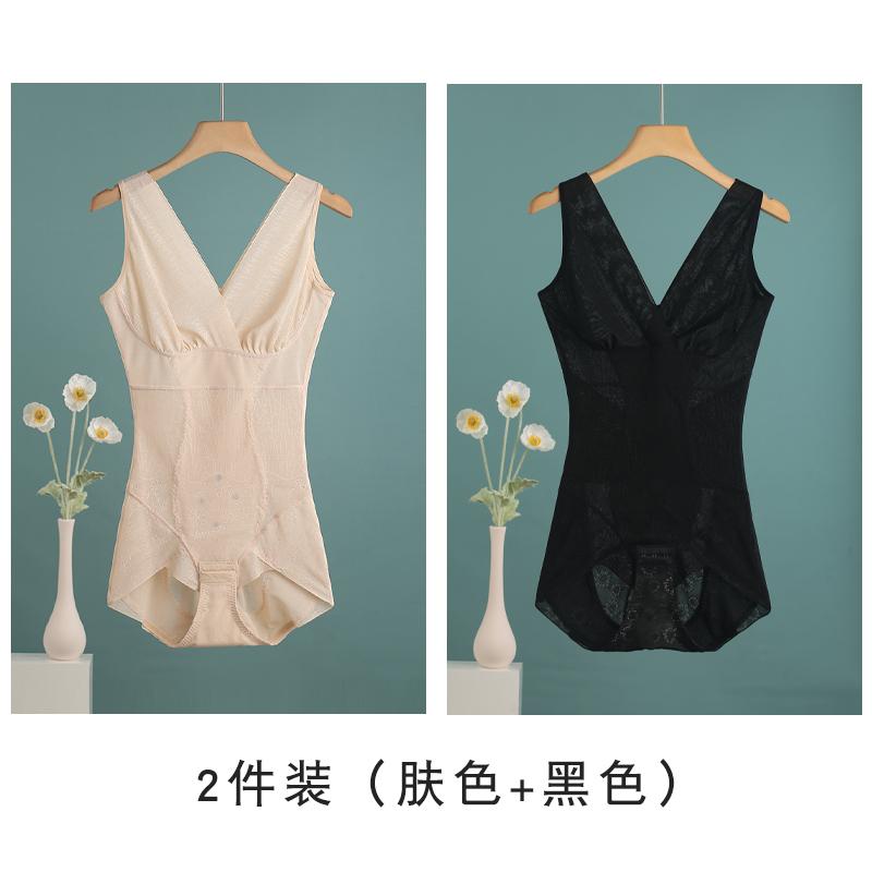 ボディシェイピングウェア 夏の超 薄型 ボディ シェイピング 服、 腹部、 ウエスト シェイピング、 ヒ..