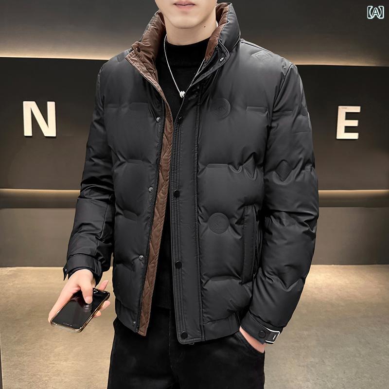 冬用ダウンジャケット メンズ ダウン ジャケット 2025年 冬 新作 トレンド 感 たっ...
