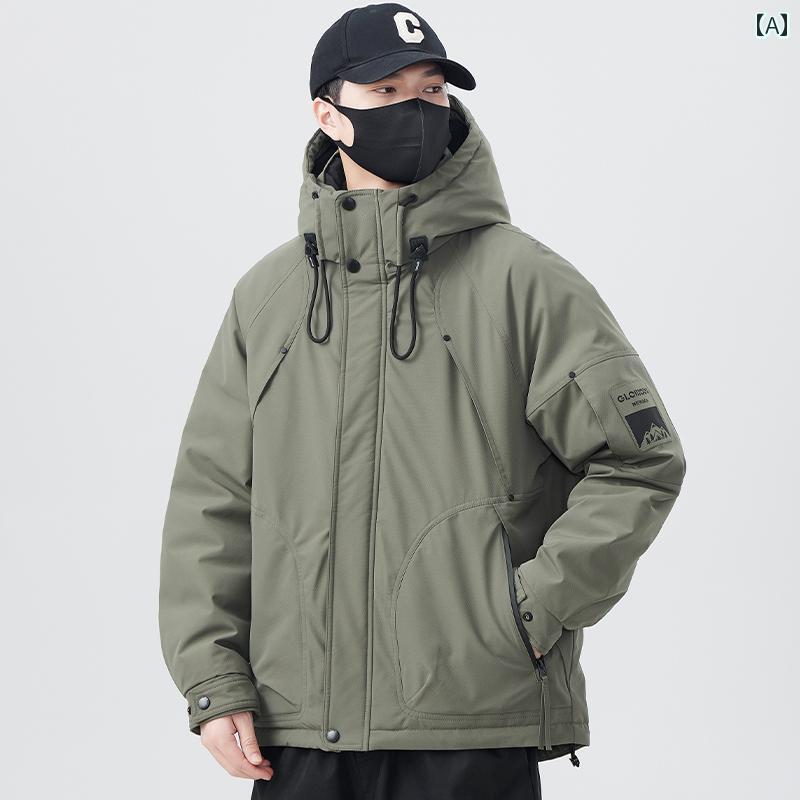 冬用ダウンジャケット メンズ ダウン ジャケット、 冬用 厚手、 2025年新 スタイル...